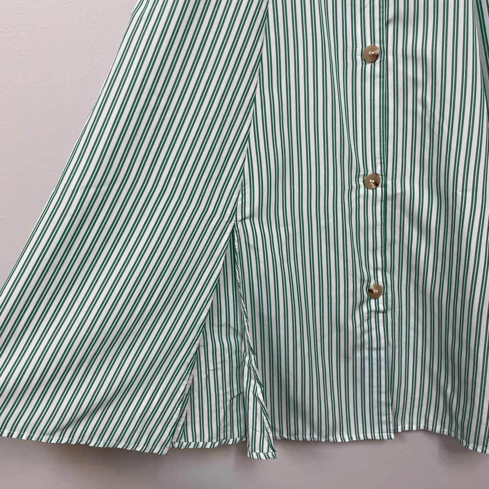 Stockholm Atelier Green & White Skirt - Picture 5 of 10
